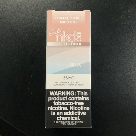 Naked Salt Nic (35mg) - White Guava